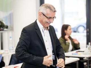 Armin Schmidt verabschiedet sich