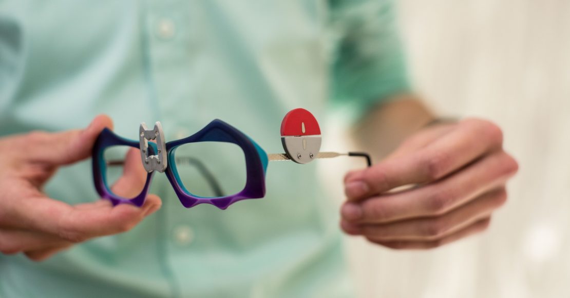 Die Siegerbrille von Patrick Esper zum Thema Pokémon Go (ZVA/Suburban Productions)