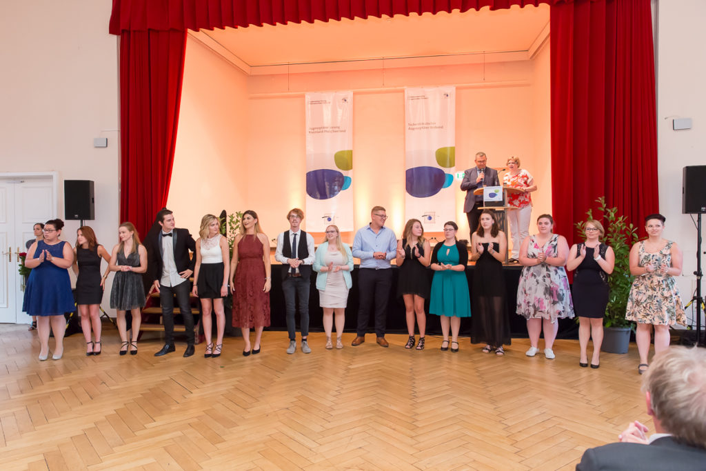 Freisprechungsfeier 2017 Mainz Applaus Klasse A der Berufsschule Bad Dürkheim