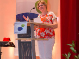 Freisprechungsfeier 2017 Mainz Landesinnungsmeisterin Patricia Fuchs heißt die Gäste willkommen